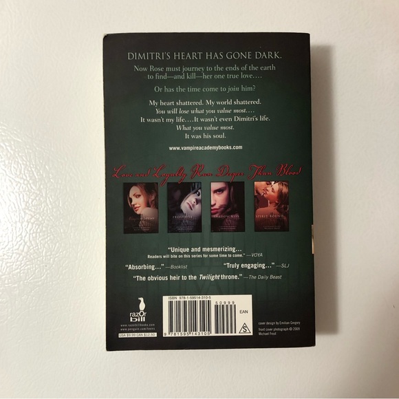 Richelle Mead Books Vampire Academy Shadow Kiss, Blood Promise & Bloodlines Lily - Picture 3 of 13